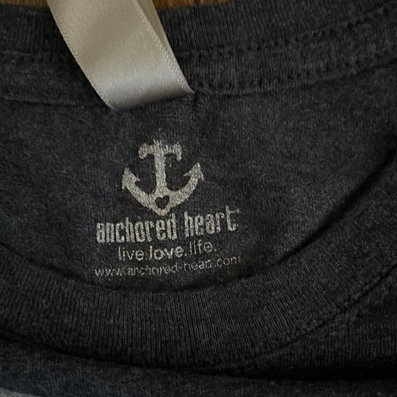 Rhode Island ❤️/ Map T-Shirt, Women’s Size Small, Navy Blue - Picture 3 of 6